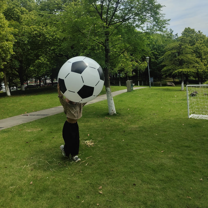 Unisex Inflatable Football Game Ball with Large Diameter Stornfield