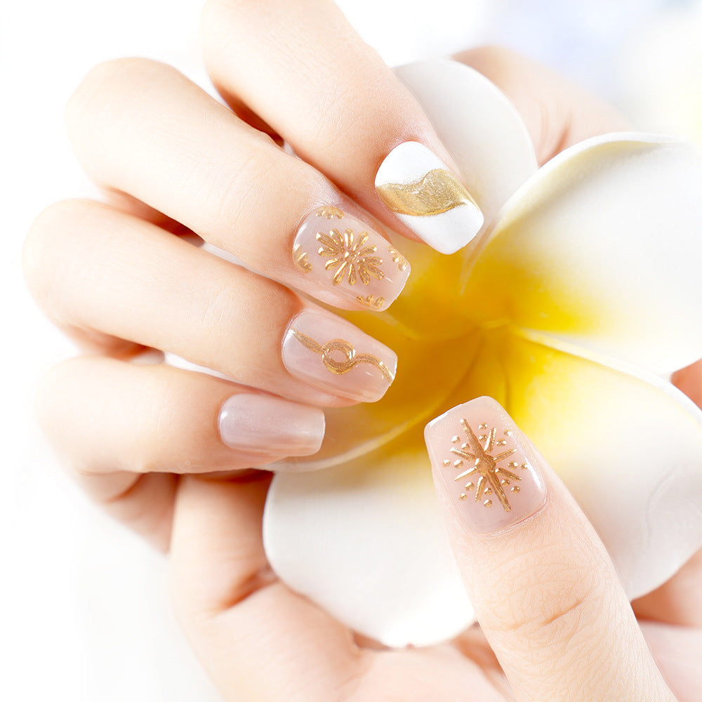 Artistic Metallic Nail Set Stornfield
