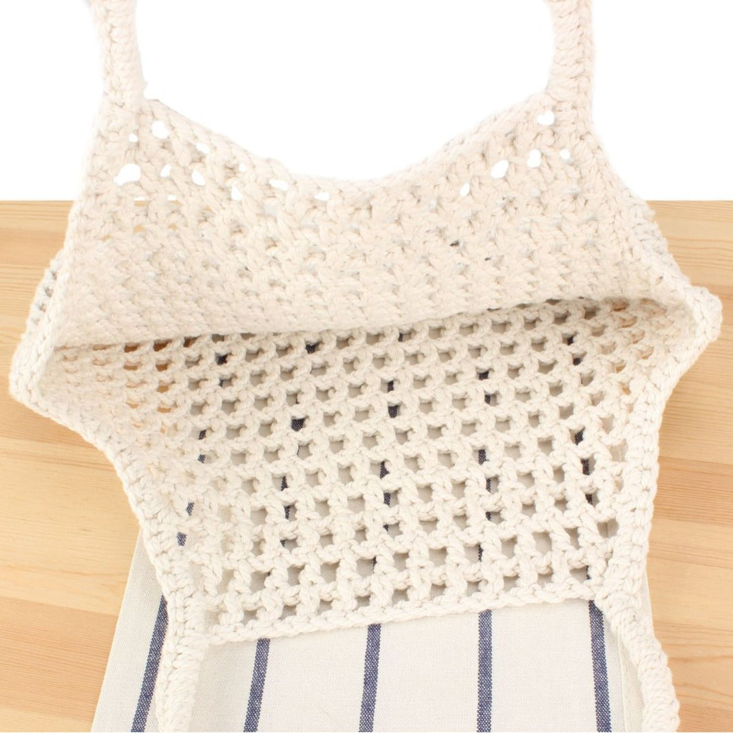 Handbag in Modern Macramé Weave Stornfield