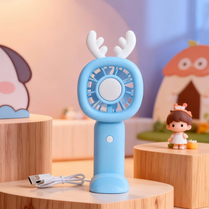 Women's portable creative fan with USB connection Stornfield