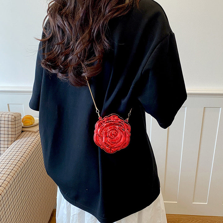 Floral Sculpted Handbag