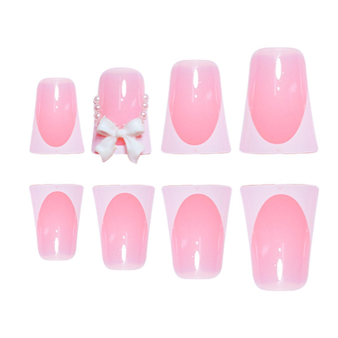 Designer Bow-Embellished Nail Art Extensions Stornfield