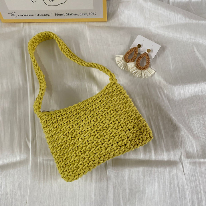 Coarse mesh shoulder bag Stornfield