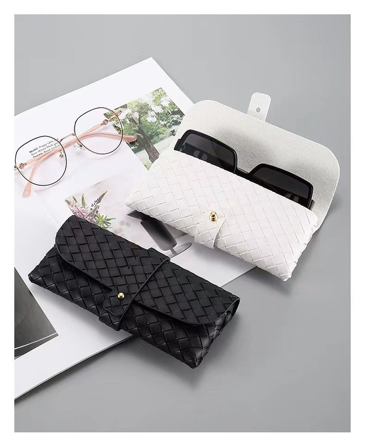 Woven Leather Clutch Stornfield