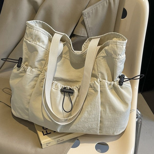 Stylish Drawstring Utility Tote Bag