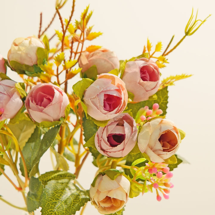 Lifelike Floral Rose Stem Arrangement