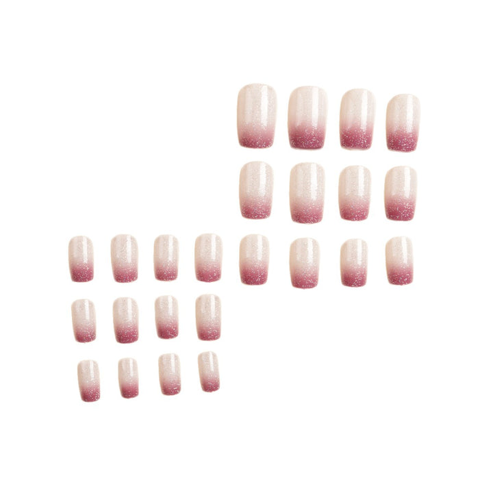 Ombre Glitter Acrylic Nail Extensions Stornfield