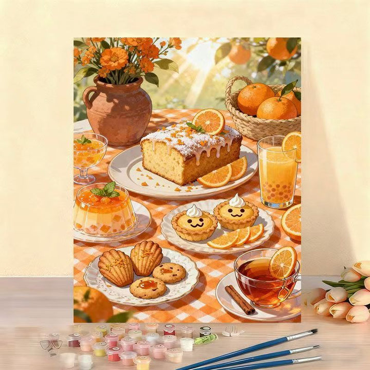 Gourmet Dessert Art Canvas Kit Stornfield
