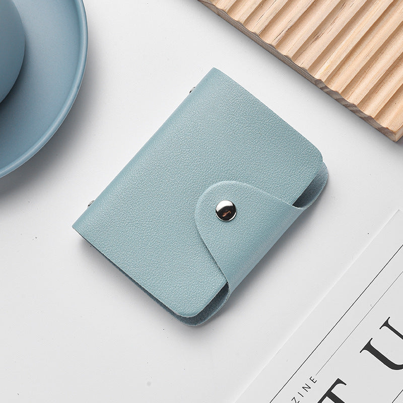 Compact Leather Cardholder Wallet Stornfield