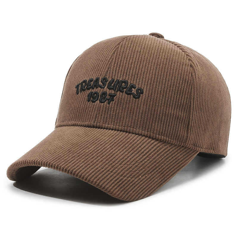 Women's Corduroy Embroidered Baseball Cap Stornfield