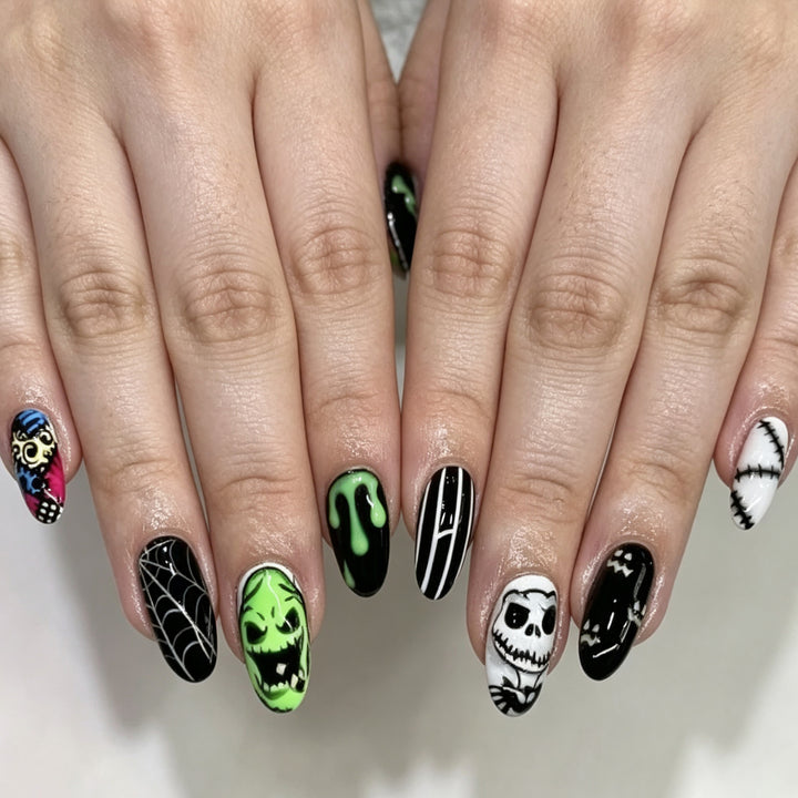 Halloween Inspired Nail Art Stornfield