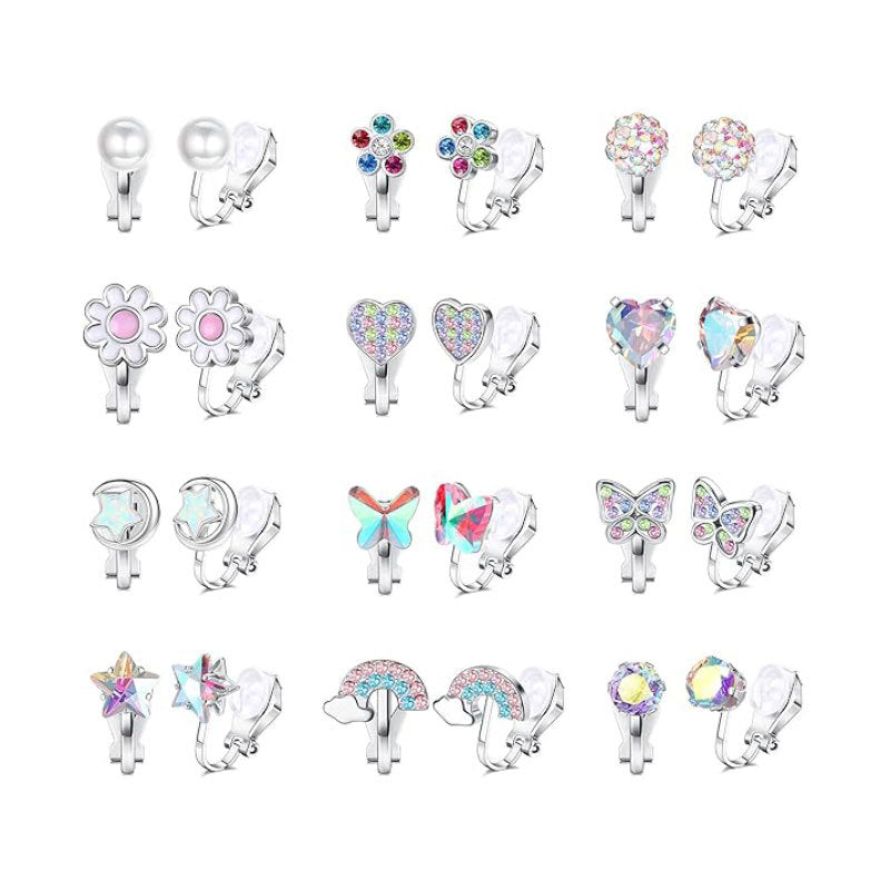 Charming Clip-On Earrings Set Stornfield