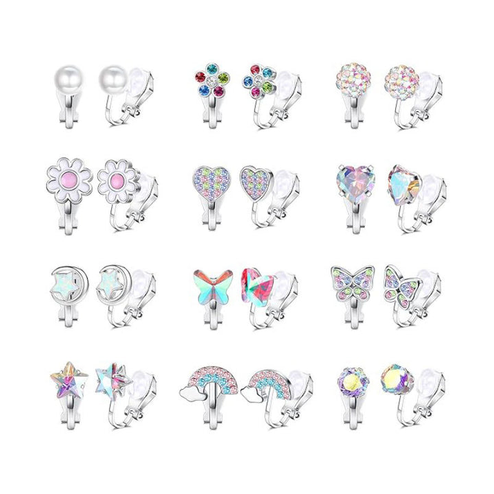 Charming Clip-On Earrings Set Stornfield
