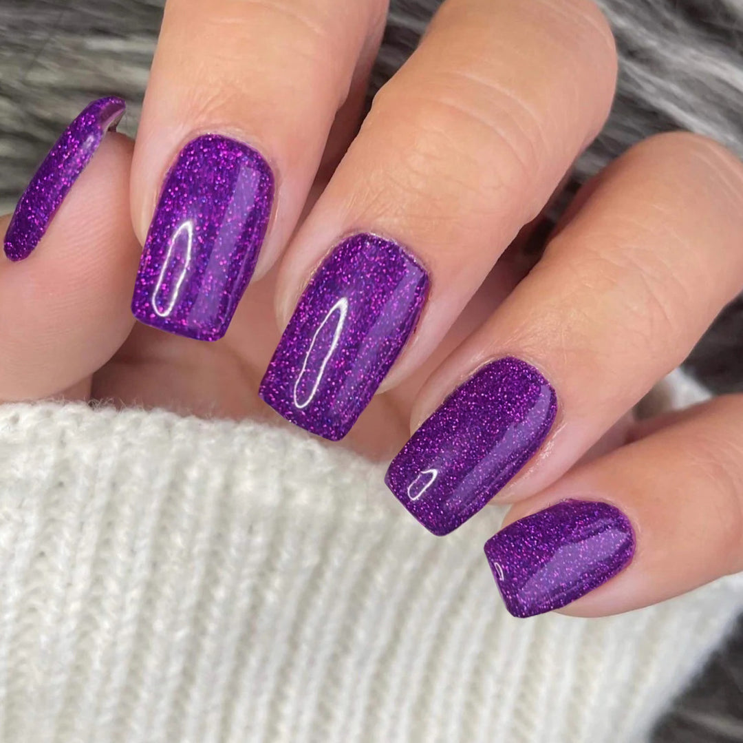Glittering Gel Nail Set Stornfield