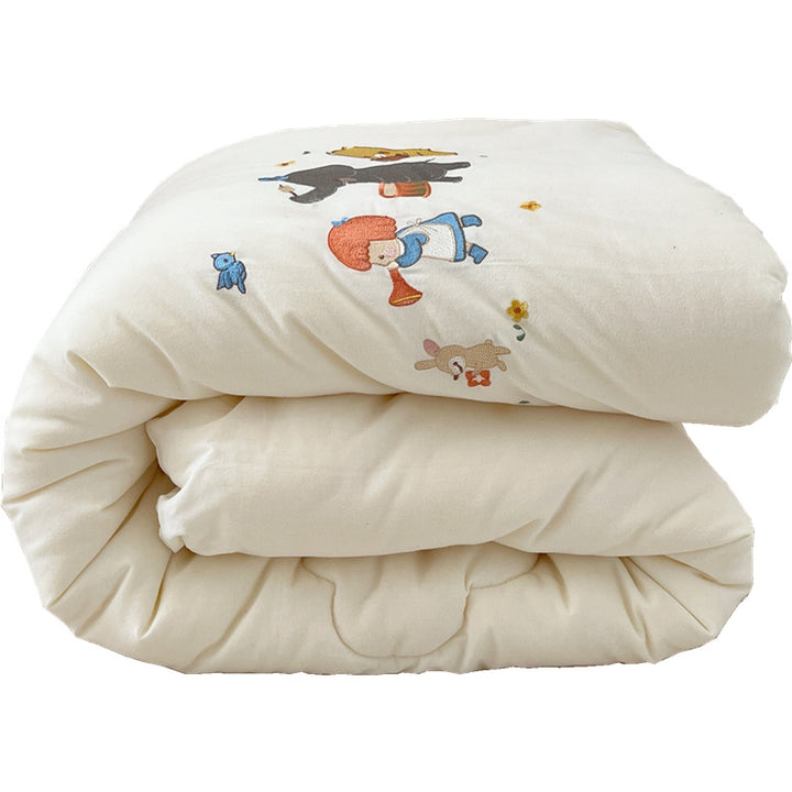 Unisex cuddly blanket with a cheerful animal motif Stornfield