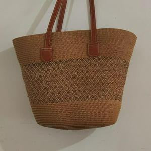 Trendy Woven Beach Bag Stornfield