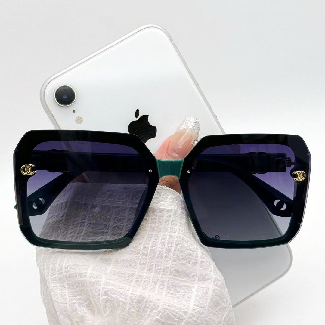 Ladies Fashion Sunglasses with distinctive square frame and luxurious accents Stornfield
