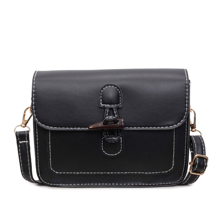 WoStructured Leather Crossbody Bag Stornfield