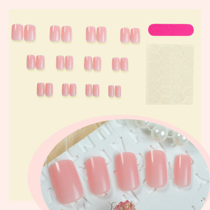 Artificial nails set with elegant and natural shine Stornfield