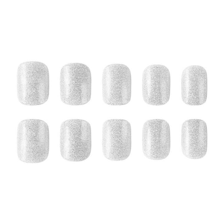 Sparkling Glitter Press-On Nails Stornfield
