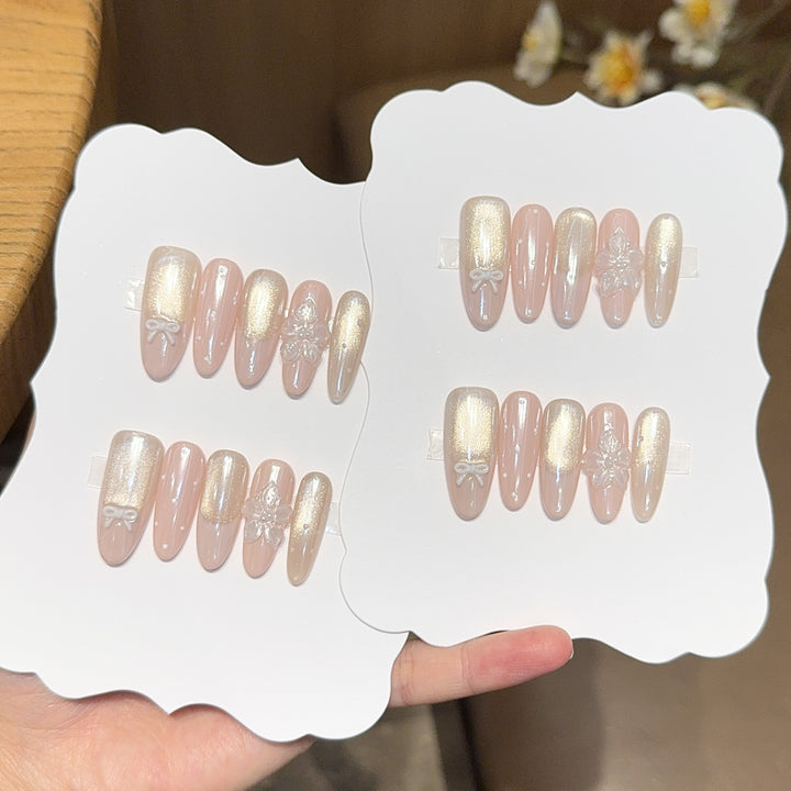 Glamorous High Gloss Artificial Nails Stornfield