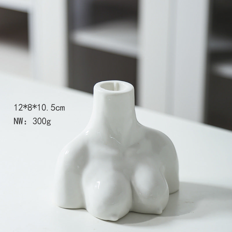 Artistic Ceramic Body-Shaped Vase Stornfeild