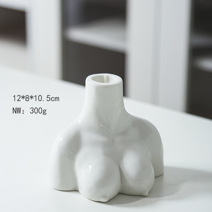 Artistic Ceramic Body-Shaped Vase Stornfeild