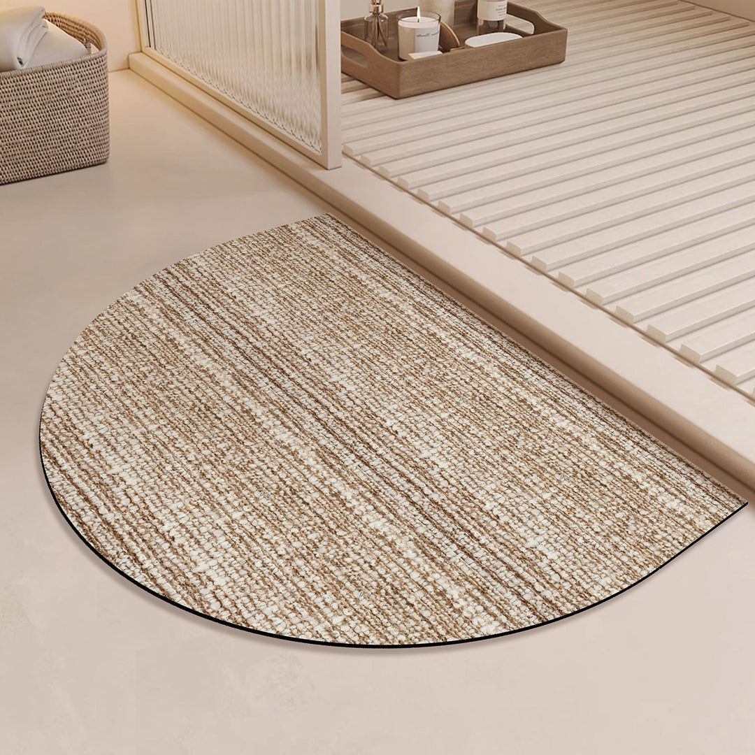 Round Bathroom Area Mat