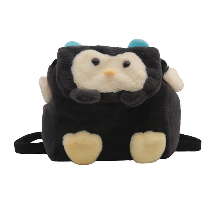 Plush backpack with cute penguin design Stornfield