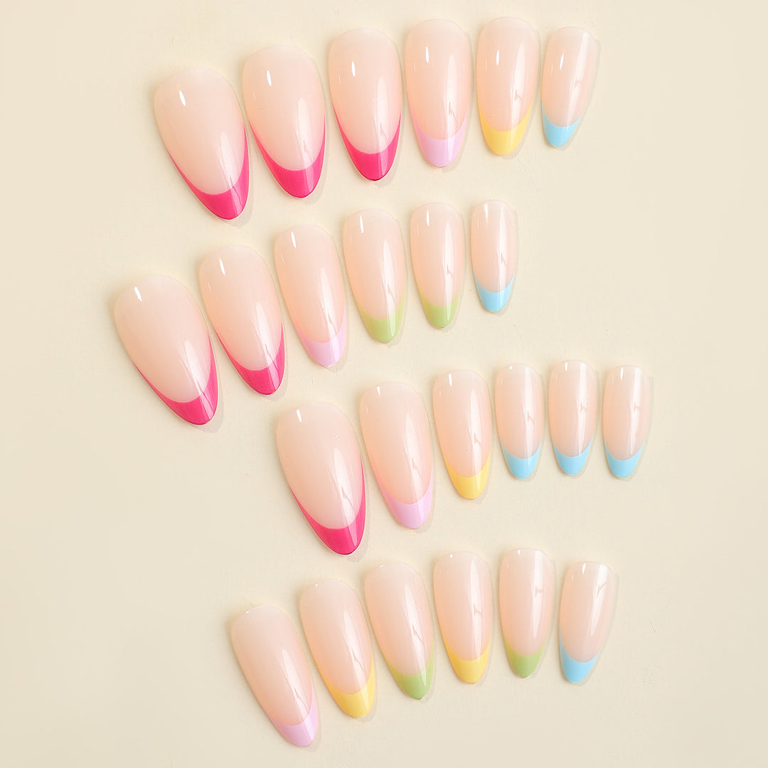 Premium Decorative Press-On Nail Kit Stornfield