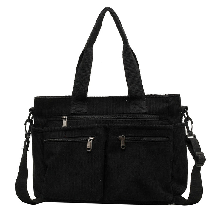 Durable shoulder bag with multiple compartments Stornfield