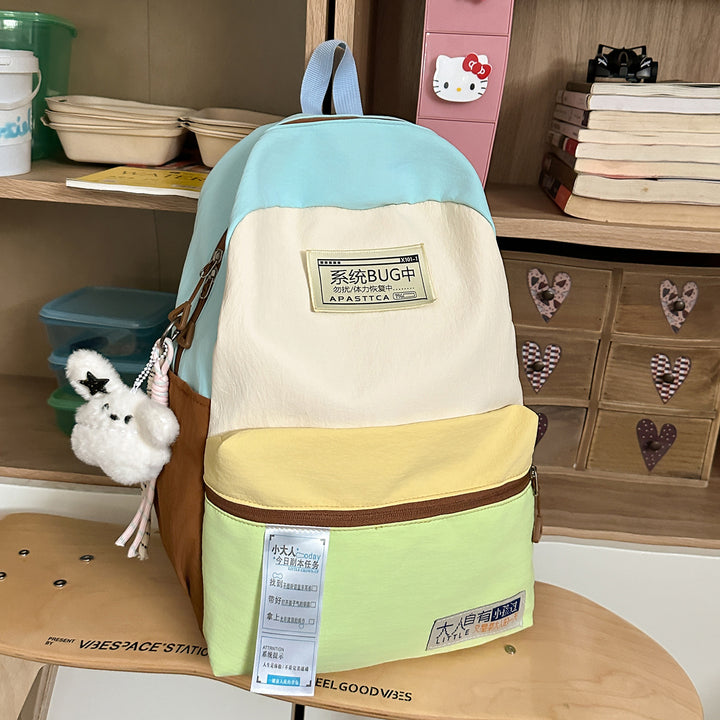Colorful Multi-Compartment Backpack Stornfield