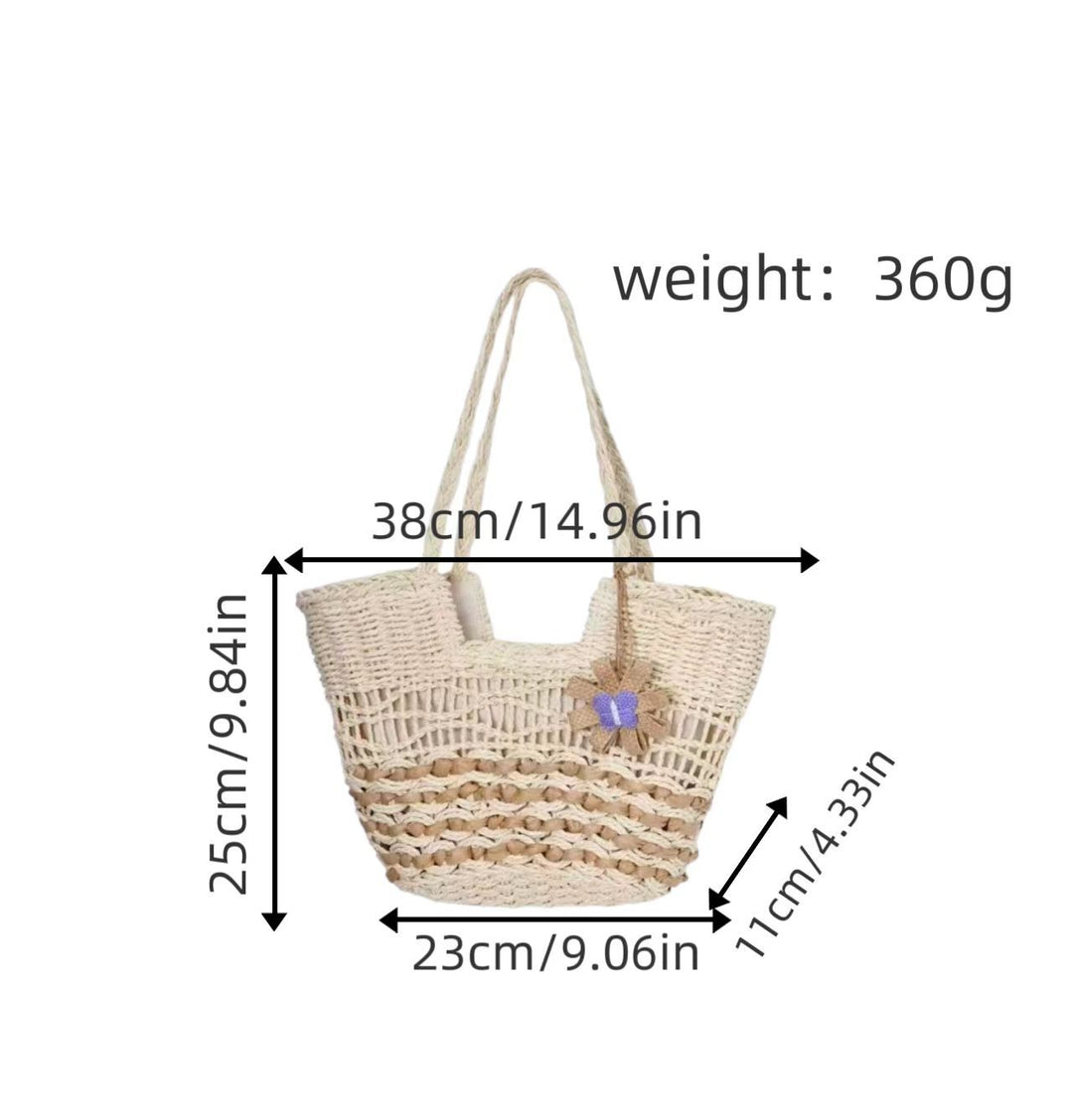 Braided Baste Beach Bag Stornfield