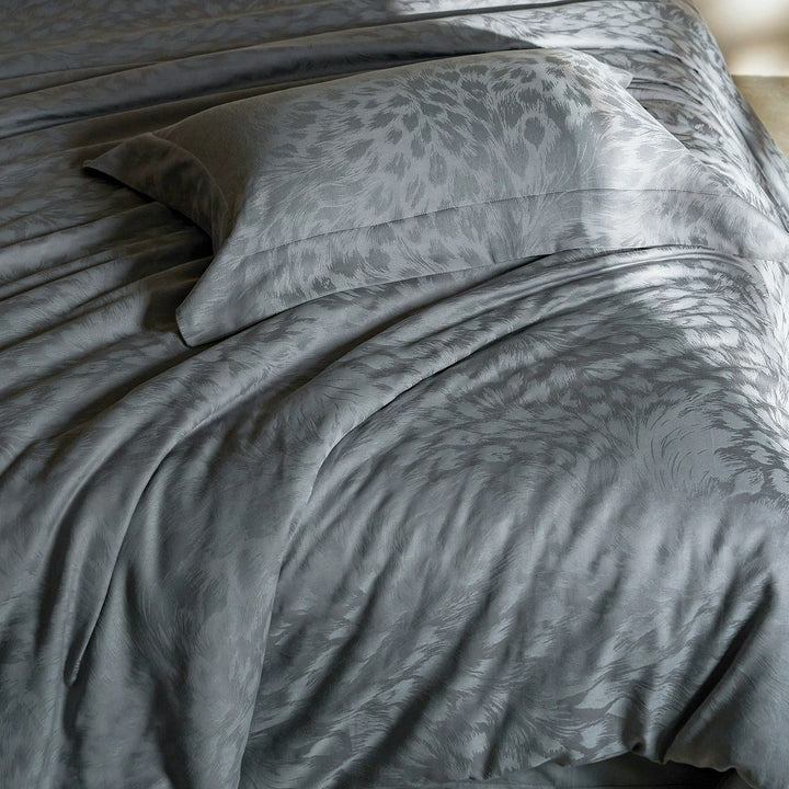 Luxury Jacquard Satin Duvet Cover Set