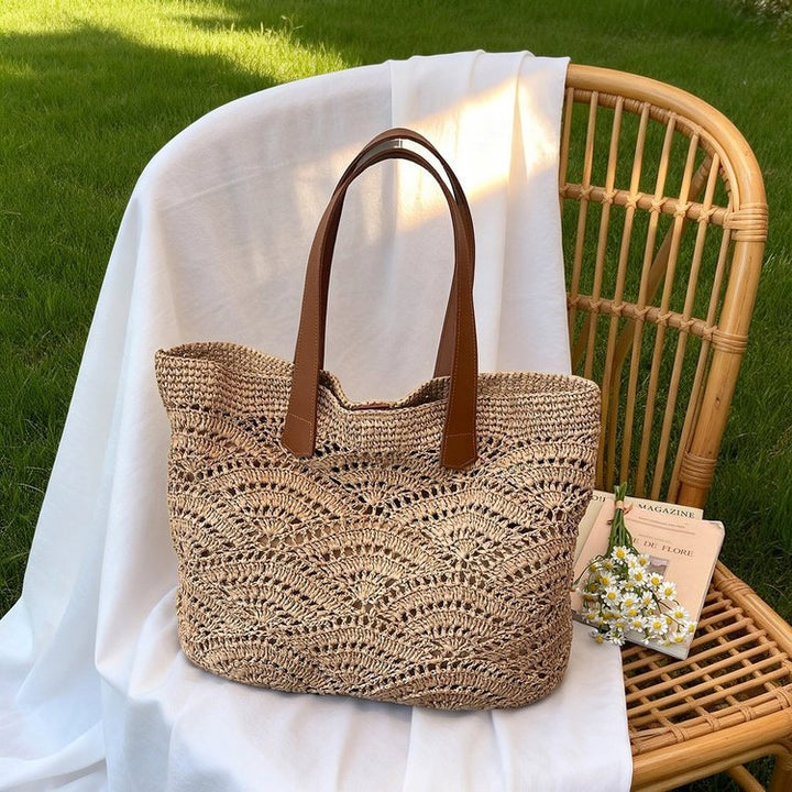 Generous Macrame Beach Bag Stornfield