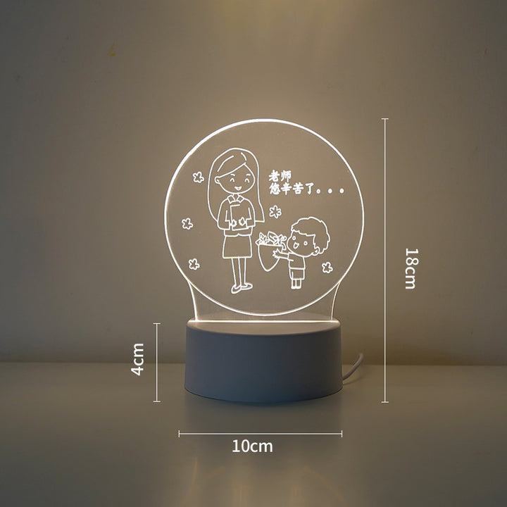 LED Tiger Figure Decorative Lamp