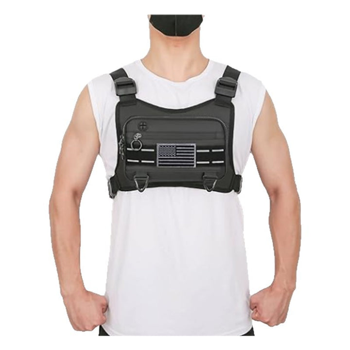 Multifunctional vest with adjustable straps and numerous pockets Stornfield