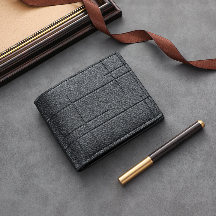 Textured Leather Wallet Stornfield