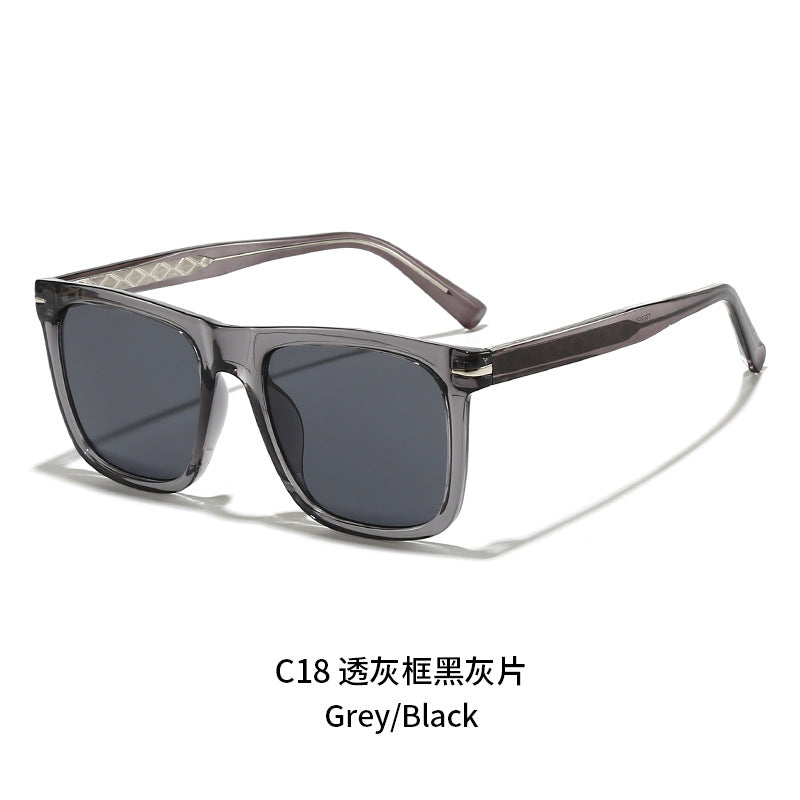 Women's modern rectangular sunglasses with sturdy frame Stornfield