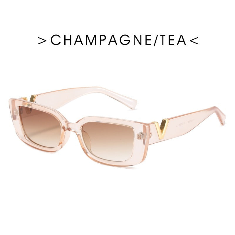Retro-Inspired Geometric Frame Sunglasses Stornfield