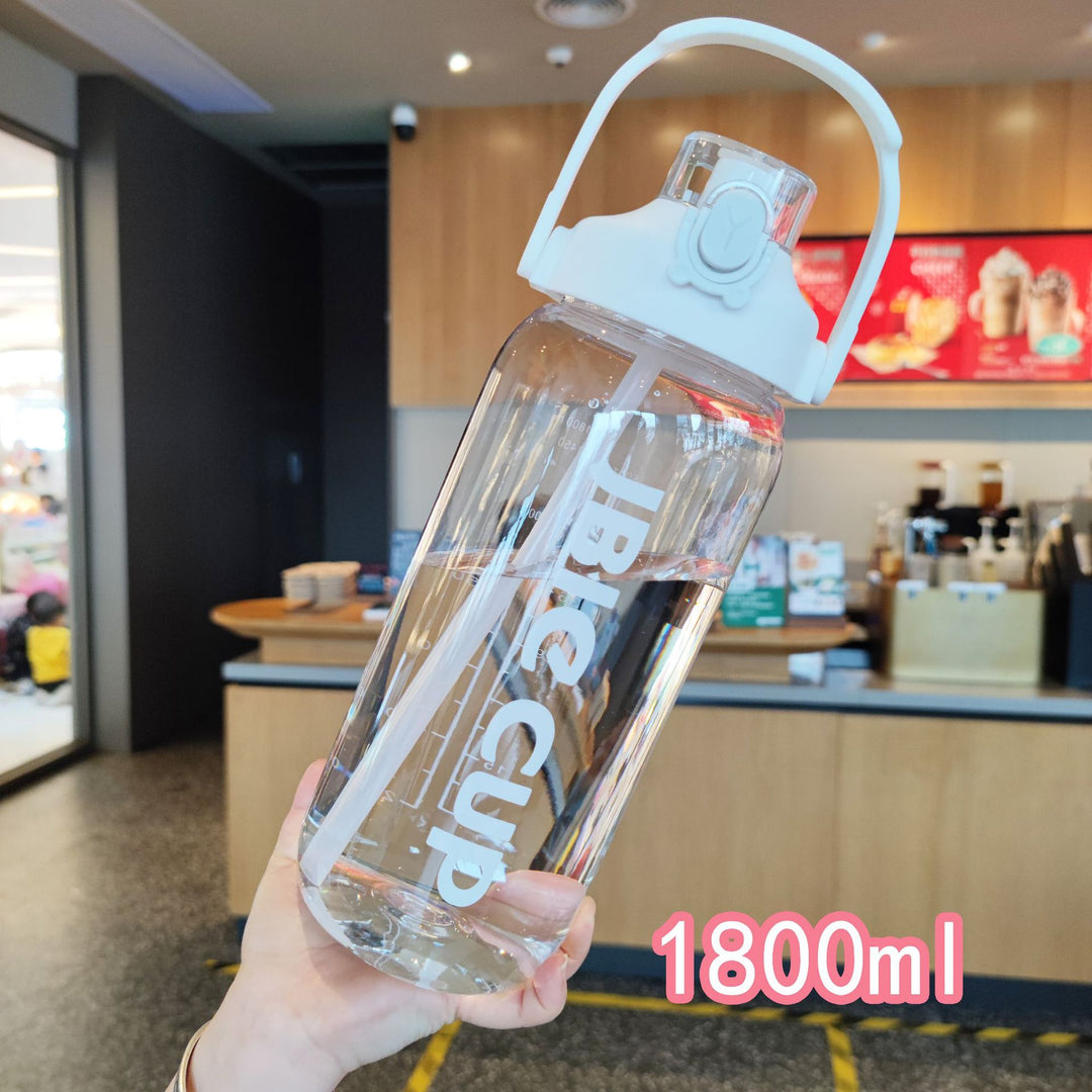 Women's large water bottle with leak-proof lid and straw Stornfield