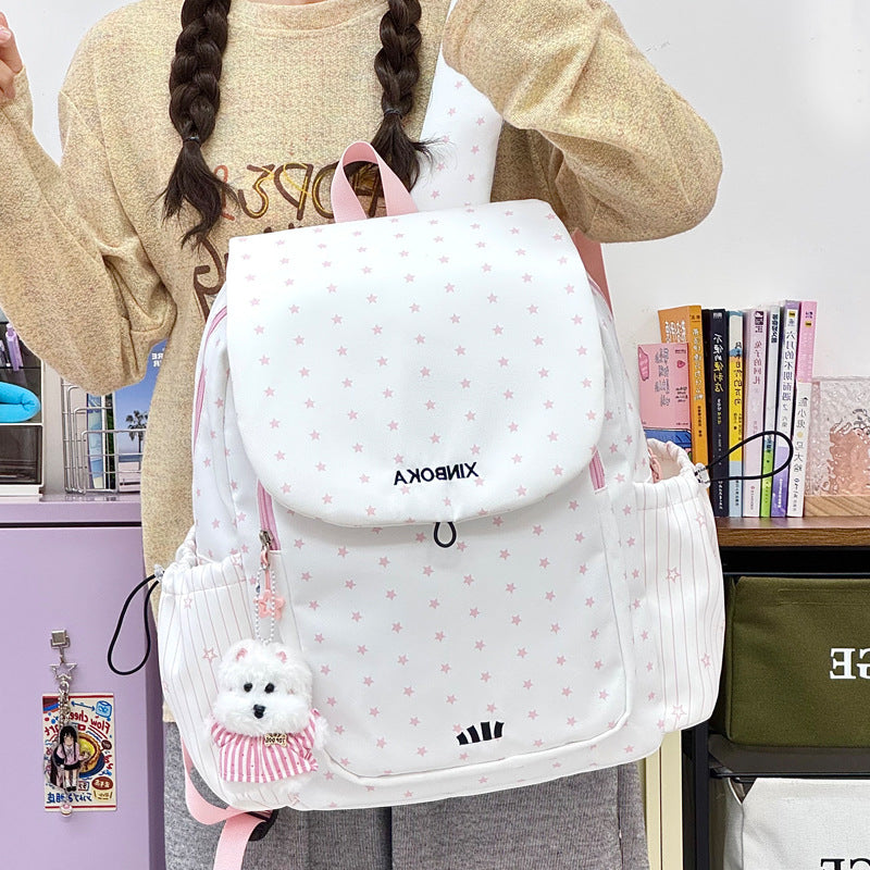 Stylish Star-Embellished Backpack Stornfield 1791205579