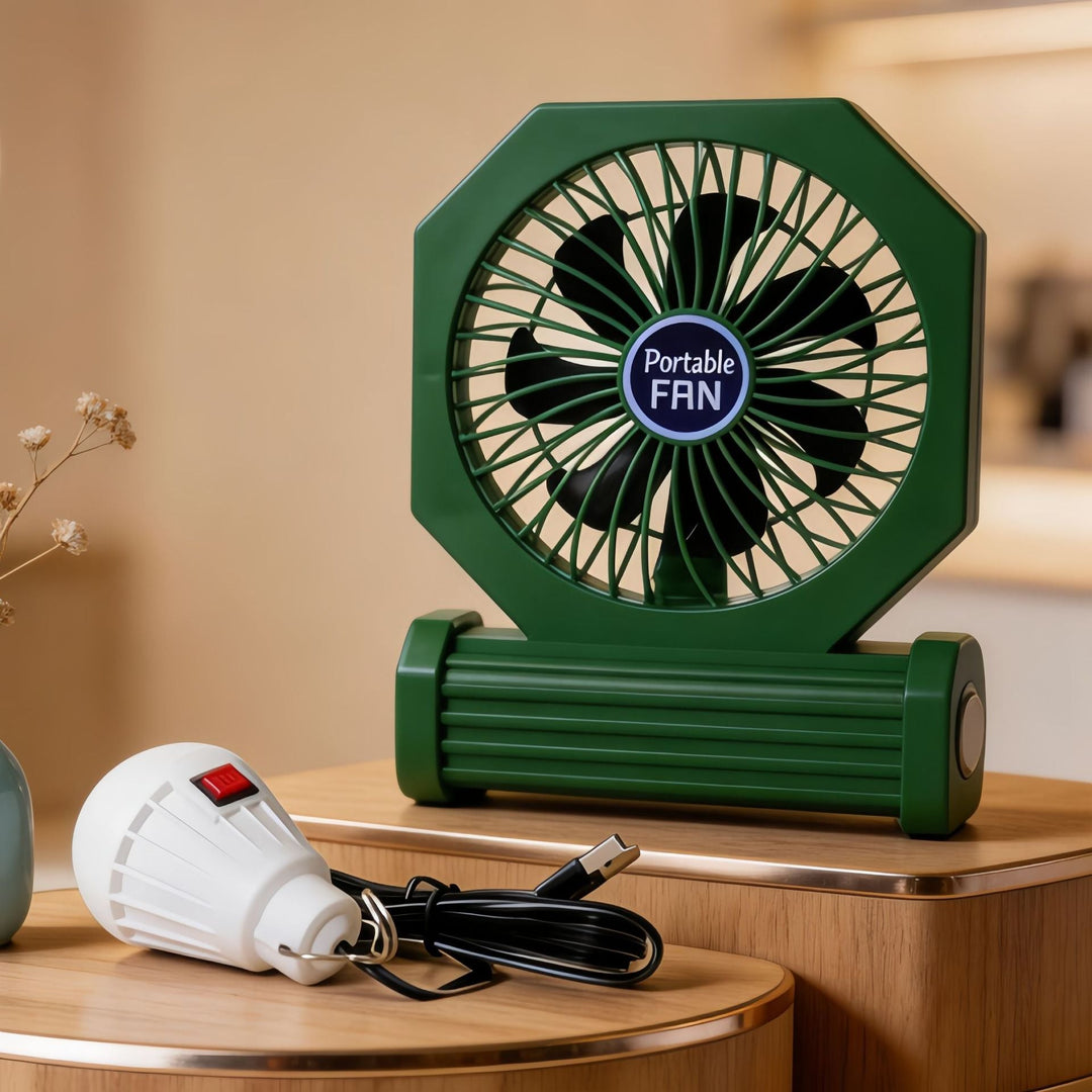 Women's Portable Table Fan with USB Connection Stornfield