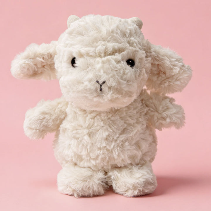 Plush Sitting Duck Soft Toy with Ultra-Soft Faux Fur and Bean-Fill Body Stornfield