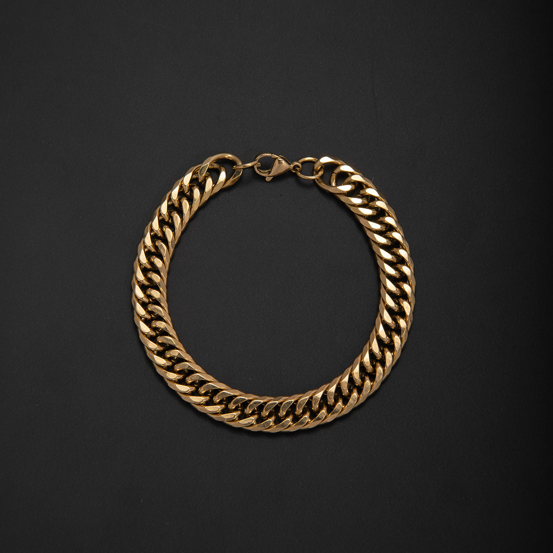 Chunky Metallic Curb Chain Necklace Stornfield