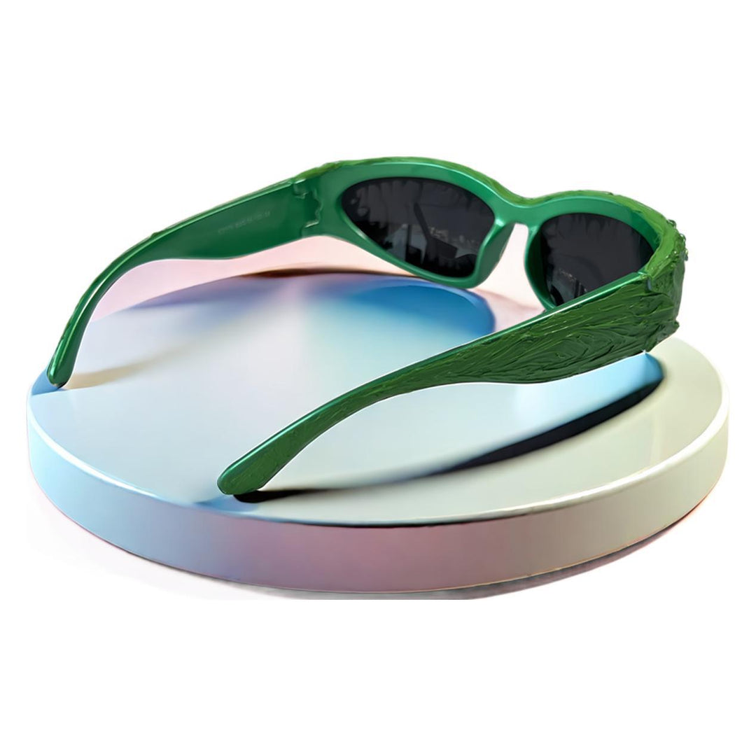 Ladies futuristic sunglasses with innovative and unique frame Stornfield