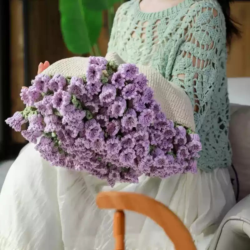 Decorative Floral Knit
