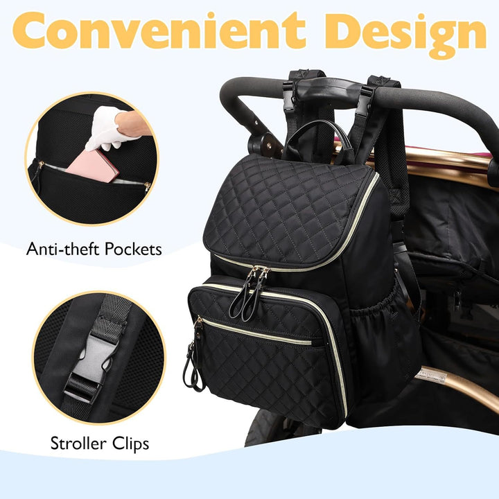 Padded everyday backpack Stornfield