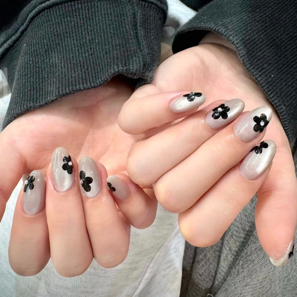 Floral-Inspired Press-On Nail Design Stornfield