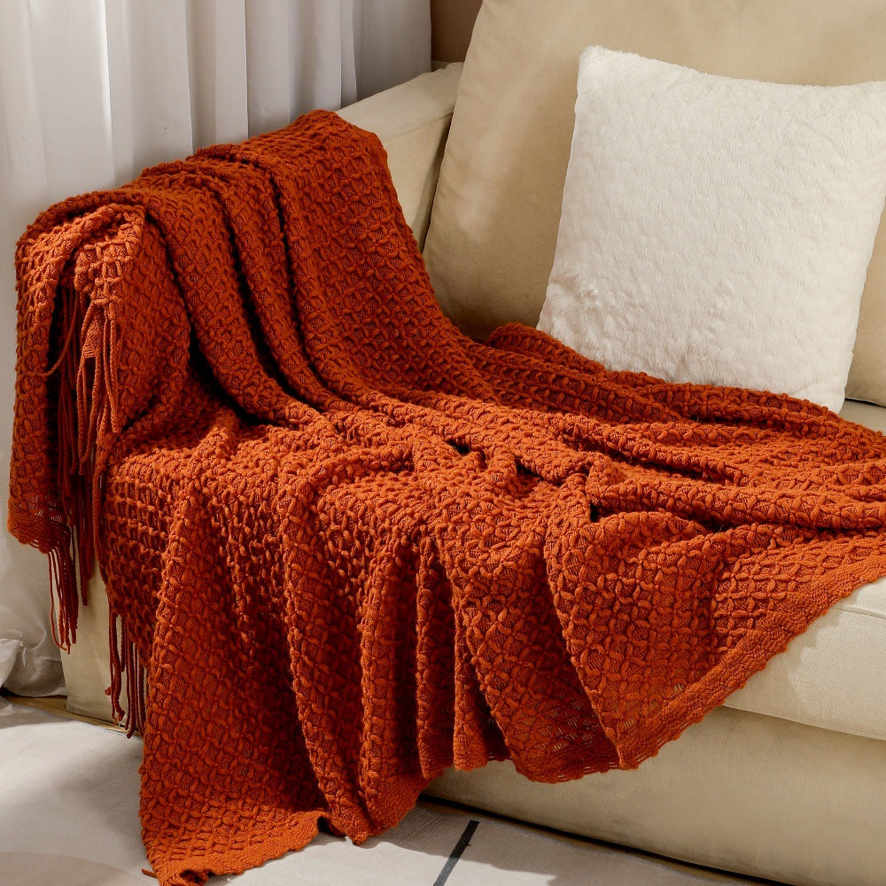 Women elegant structured blanket Stornfield